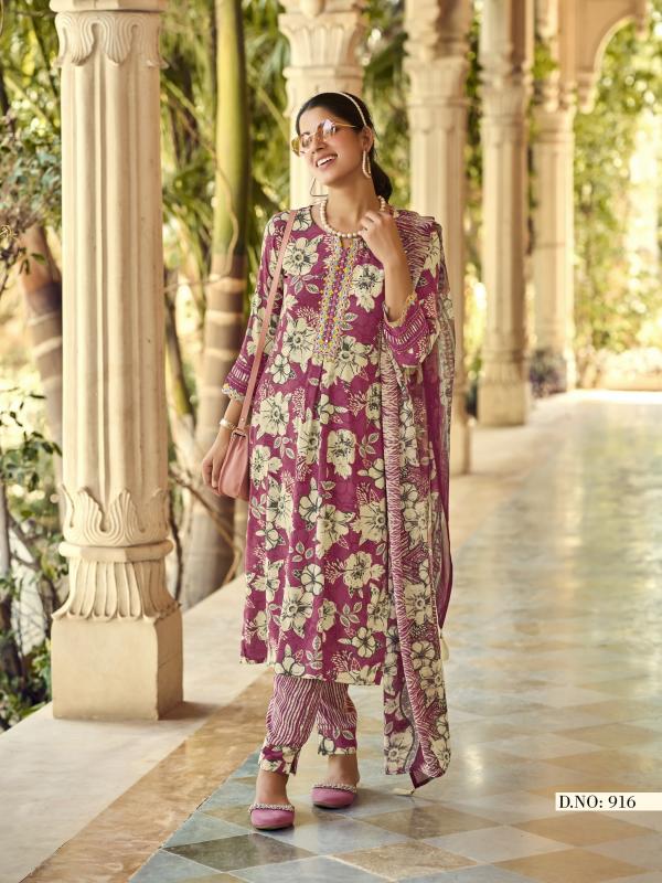 Karissa Haseena Vol 2 Rayon Foil Printed Kurti Pant With Dupatta